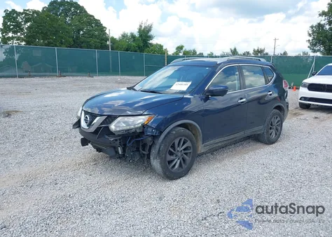 2016 Nissan Rogue Sl from USA, damaged, VIN 5N1AT2MV8GC809652